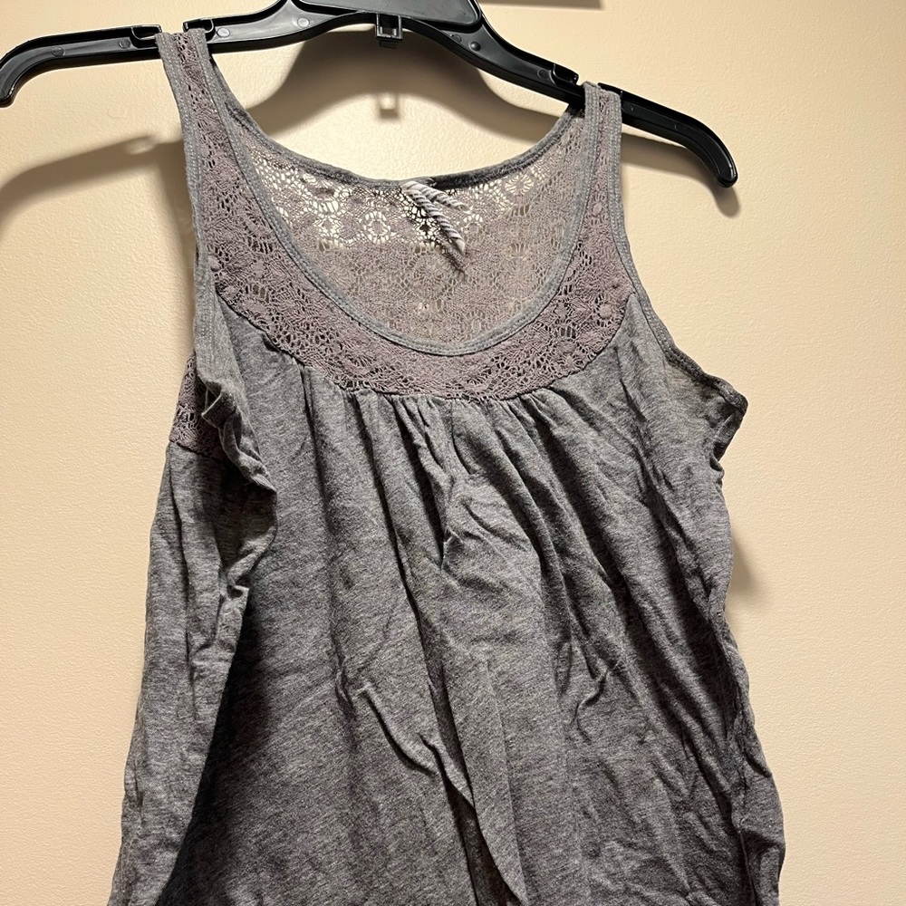 Medium grey tank top